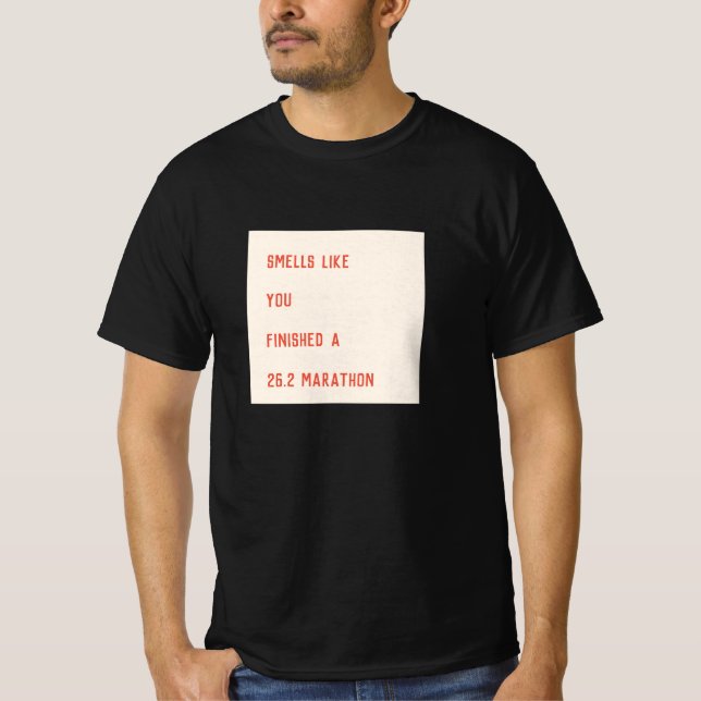 Det känns som om du Avslutat en maraton Springer G T Shirt (Framsida)