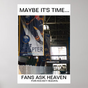 DET KANSKE ÄR DAGS... FLÄKT ASK HEAVEN POSTER