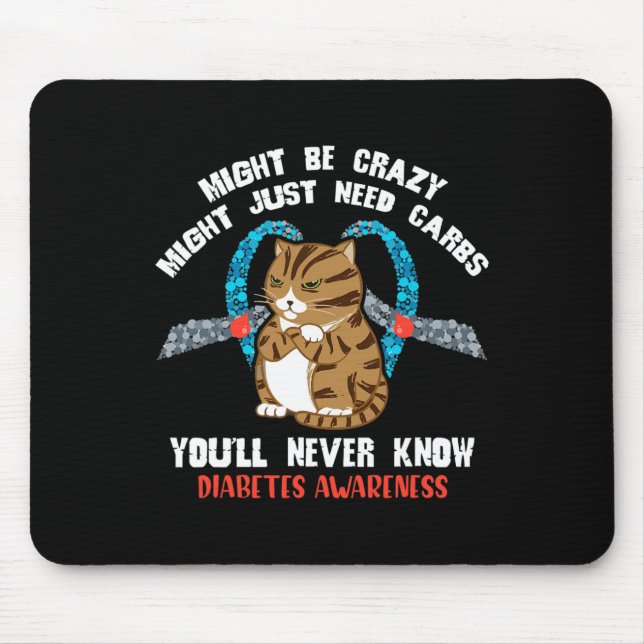 Det kanske är galet att bara behöva karmar som du  musmatta (Framsidan)