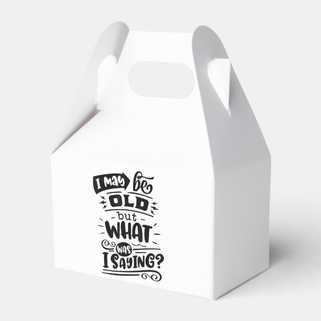 Det kanske var gammalt, men det jag sa var roligt. presentaskar (Framsidan Sidan)