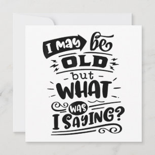 Det kanske var gammalt, men det jag sa var roligt. tack kort