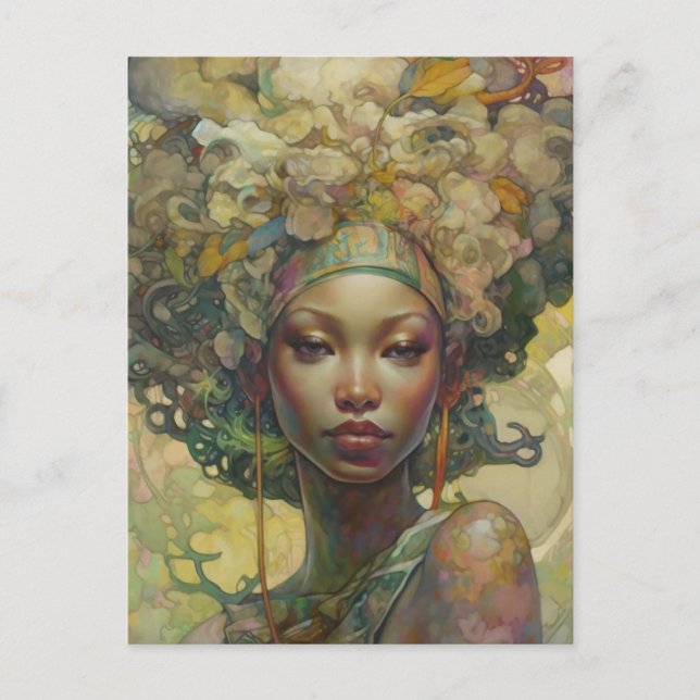 Det kärleksfulla hjärtat vykort (Framsida)