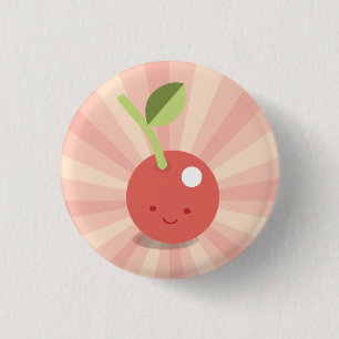 Det Kawaii körsbäret knäppas Knapp
