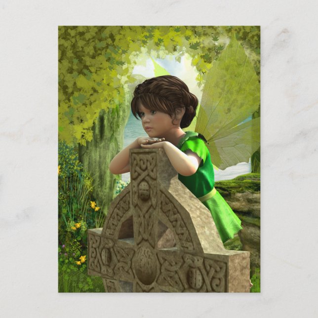 Det keltiska mejerivykortet vykort (Framsida)