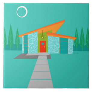 Det keramiska huset för utrymmeåldertecknaden kakelplatta