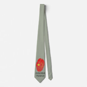 Det kinesiska handlag identifierar med slips