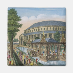 Det kinesiska huset, det Rotunda och företaget in Magnet