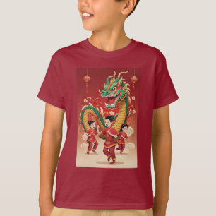 Det kinesiska nyåret 2024 för draken t shirt