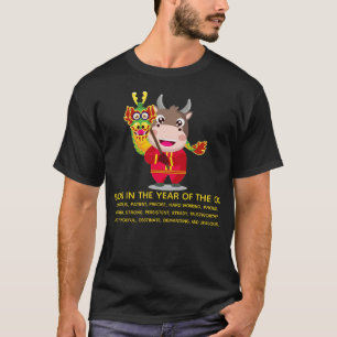 Det kinesiska nyåret för Ox-tågen T Shirt