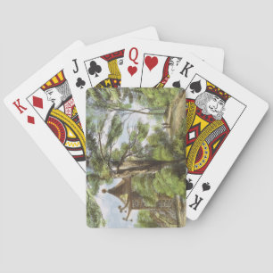 Det kinesiska tempelet, Kew trädgårdar, pläterar Casinokort