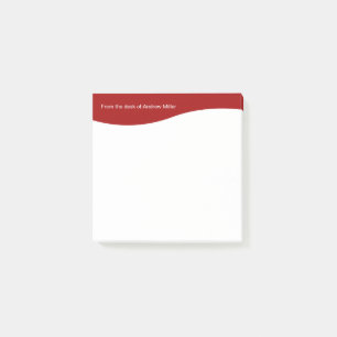 Det klibbiga moderna yrkesmässiga kontoret notera post-it block