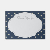 Det klibbiga tack noterar