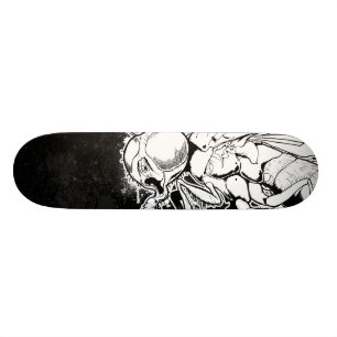 Det klipskt (självporträtt) skateboard bräda 21,5 cm