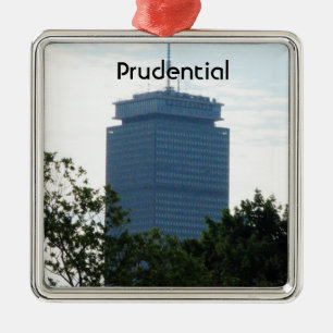 Det klokt julgransprydnad metall