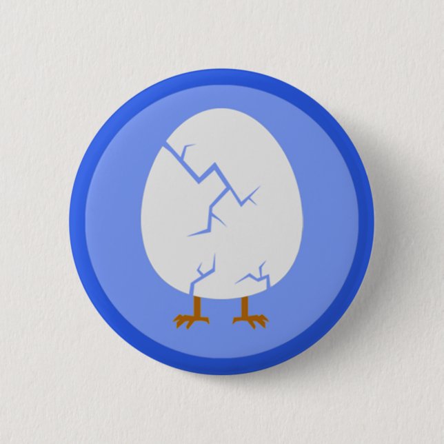 Det knäckte ägget knäppas knapp (Framsida)