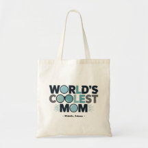 Det kolaste Mamma förtjänar att bag med Namn