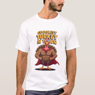 Det kolaste Turkiet i Thanksgivingen Town T Shirt