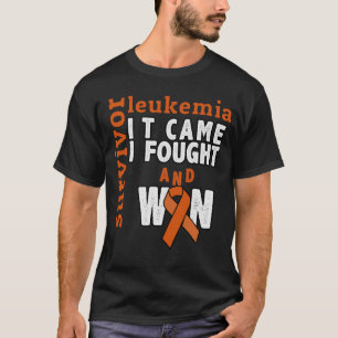 Det kom att jag flög och vajade Leukemi Cancer Sur T Shirt