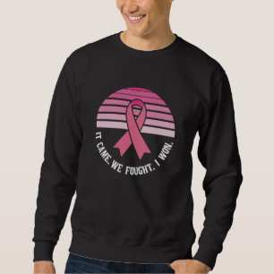 Det kom att vi stötte på att jag Won Bröstcancer ö Lång Ärmad Tröja