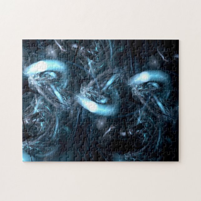 Det kom från science fiction pussel (Horisontell)