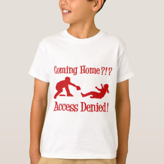 Det kommande hemmet, Aceess förnekade, rött T Shirt