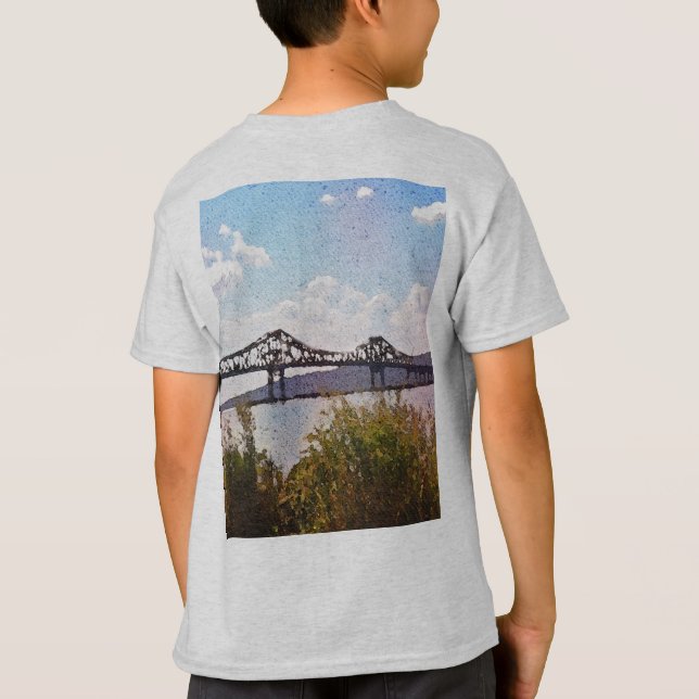 Det kommer alltid att vara Tappan Zee för mig T Shirt (Baksida)