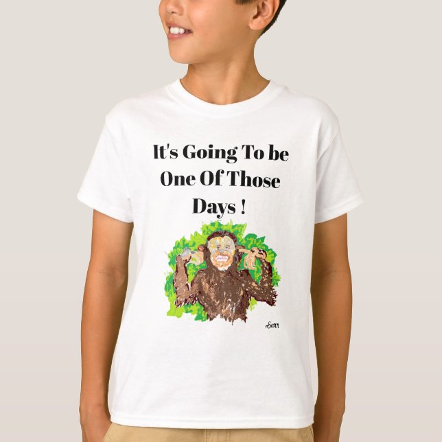 Det kommer att bli en sån dag! t shirt (Framsida)