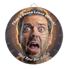 Det kommer att Lämna en Mark Funny Darttavla