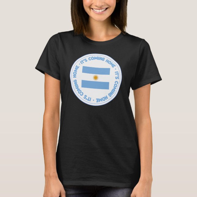 Det kommer hem Argentina - T-shirt för kvinnor (Framsida)