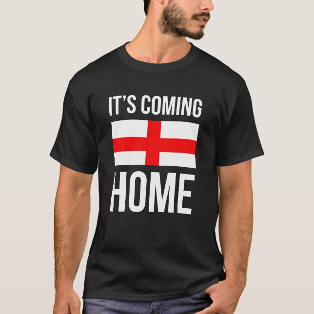 Det kommer hem England Vm Support T-Shirt (Framsida)