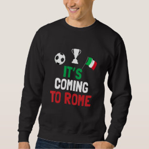Det kommer till Rom Italien Champions Penalty Lång Ärmad Tröja