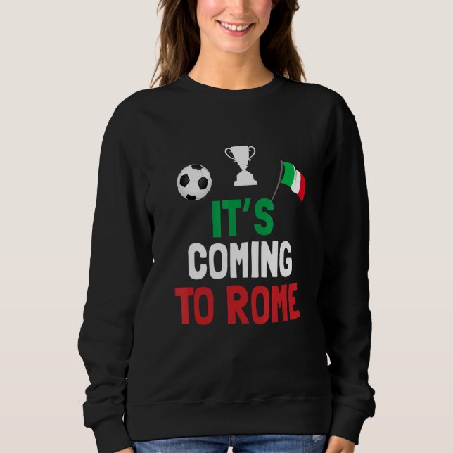 Det kommer till Rom Italien Champions Penalty T Shirt (Framsida)