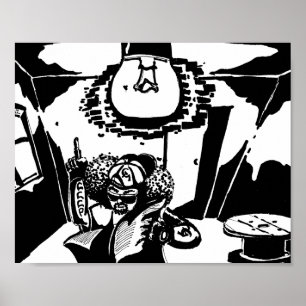 Det kommunistiska hörnet Noir Poster