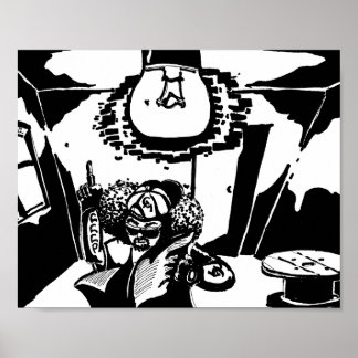 Det kommunistiska hörnet Noir Poster