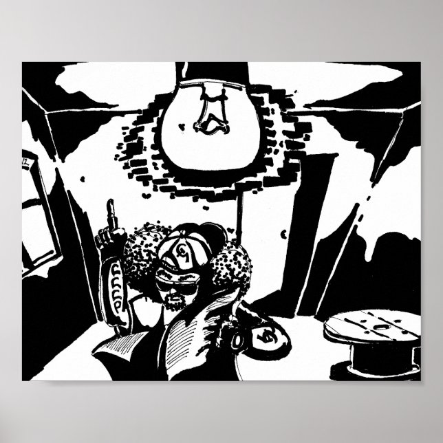 Det kommunistiska hörnet Noir Poster (Framsidan)