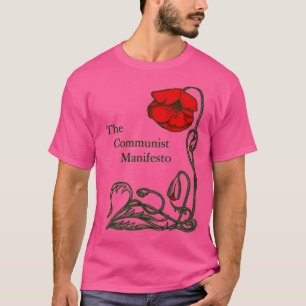 Det kommunistiska manifestet av Karl Marx och Frie T Shirt