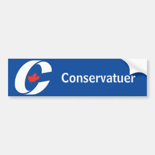 Det konservativa partiet i Storbritannien Kanada Bildekal