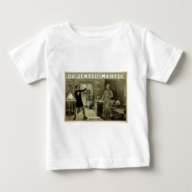 Det konstiga fodral av Dr Jekyll och Herr Hyde Tee (Framsida)