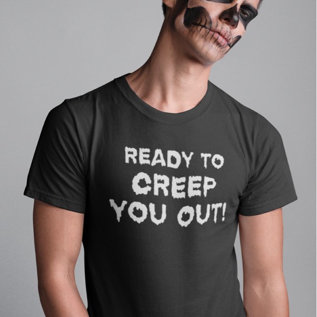Det konstiga Halloween-Redot för att ta dig ut T Shirt (Skapare uppladdad)