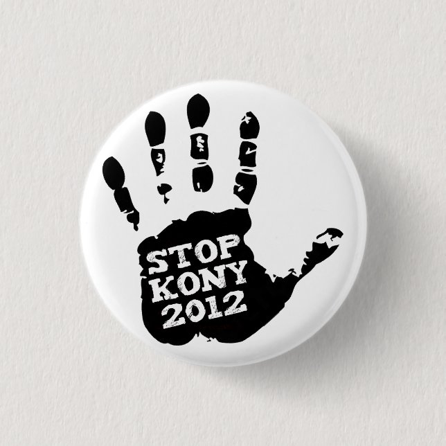 Det Kony 2012 stoppet Joseph Kony räcker Knapp (Framsida)