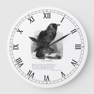 Det korpsvart av Edgar Allen Poe Stor Klocka