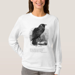 Det korpsvart av Edgar Allen Poe T-shirt