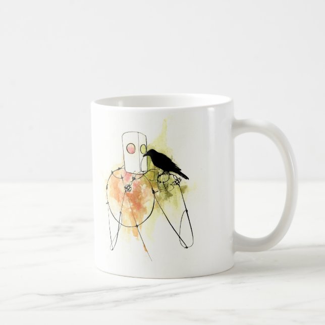 Det korpsvart kaffemugg (Höger)
