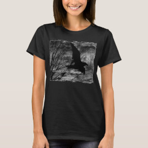 Det korpsvart nevermore tee shirt