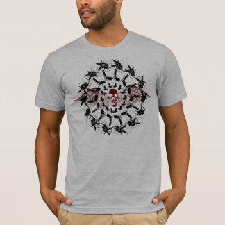 Det korpsvart, vapnet och den grymma reaperen t-shirt
