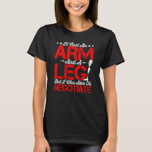 Det kostar Arm och bläckfisk protestisk rullstol T Shirt