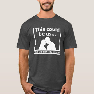 Det Koulda Va Vi Rolig Jakt T-shirt svart