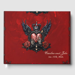 Det krackade hjärtat: en gotisk pos gästböcker