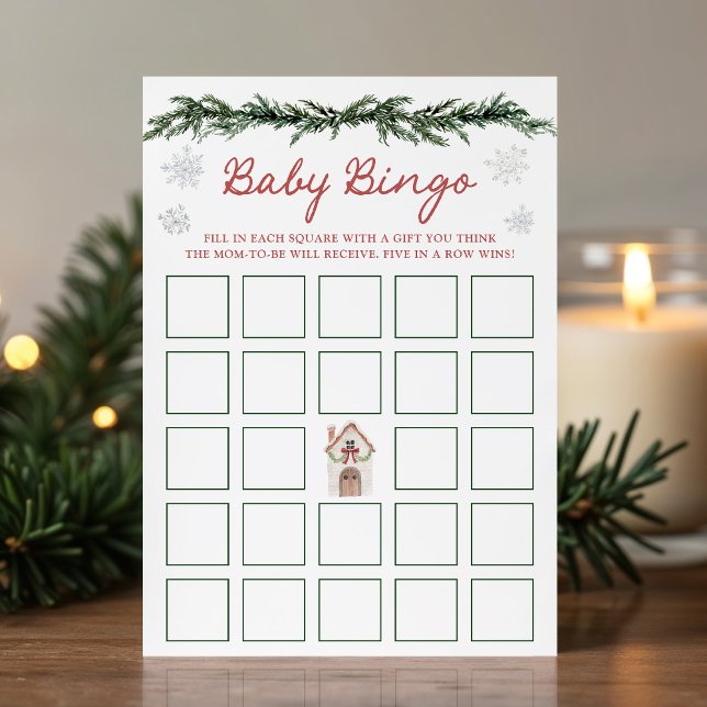 Det Krävs En By Baby Shower Bingo Kort (Skapare uppladdad)