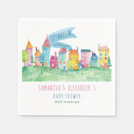 Det krävs en byadoption för IVF-babyskor Pappersservett